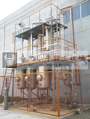 三效降膜蒸发器 三效降膜蒸发器